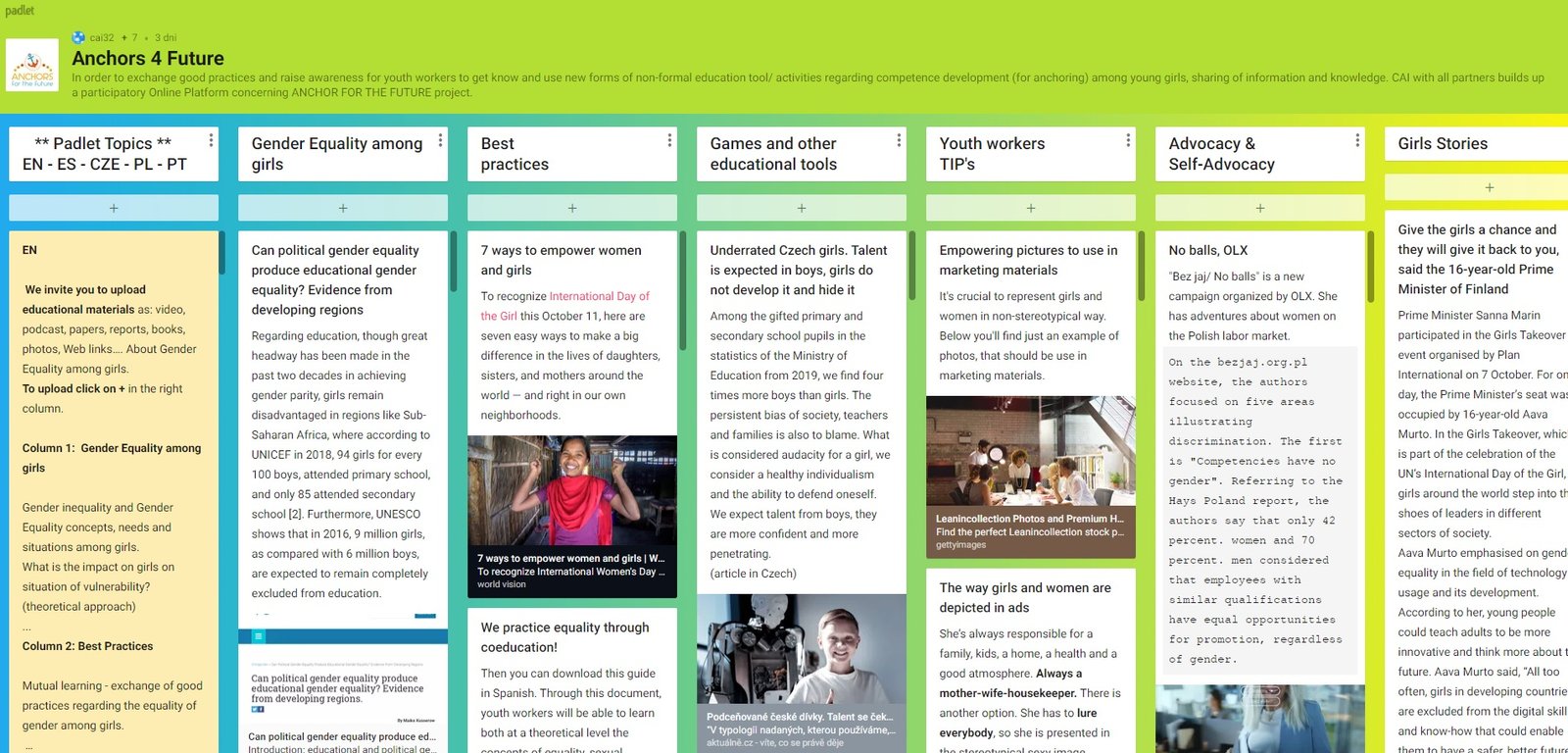 Anchors For the Future